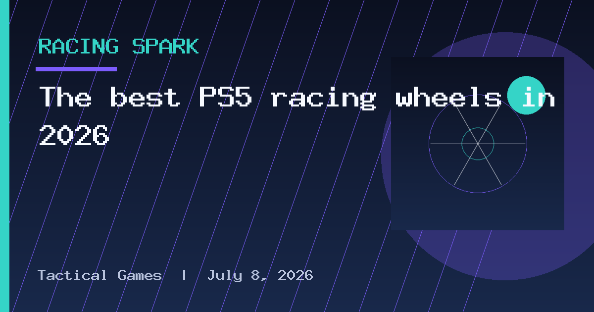 The best PS5 racing wheels in 2026